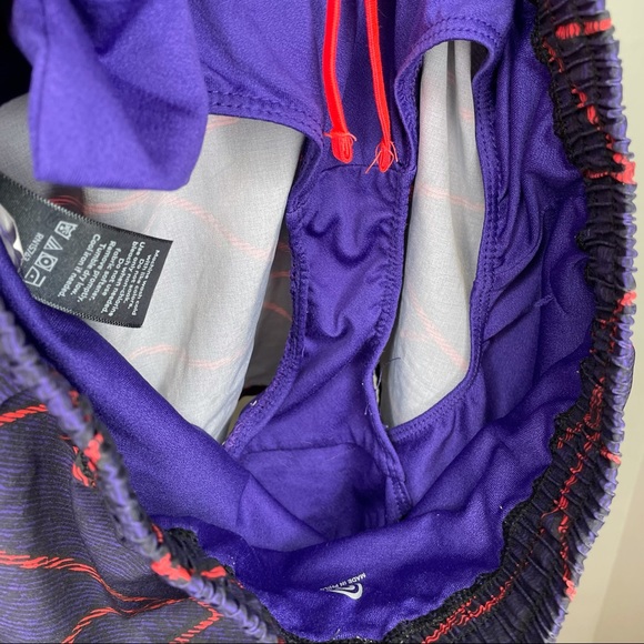 Champion Running Shorts Purple Elastic Waist Active Shorts Size XS - Picture 6 of 8